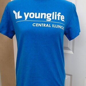 Blue Younglife Tshirt Size Small